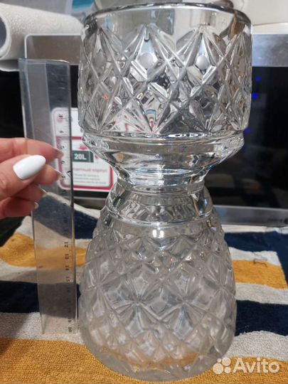 Хрустальная ваза
