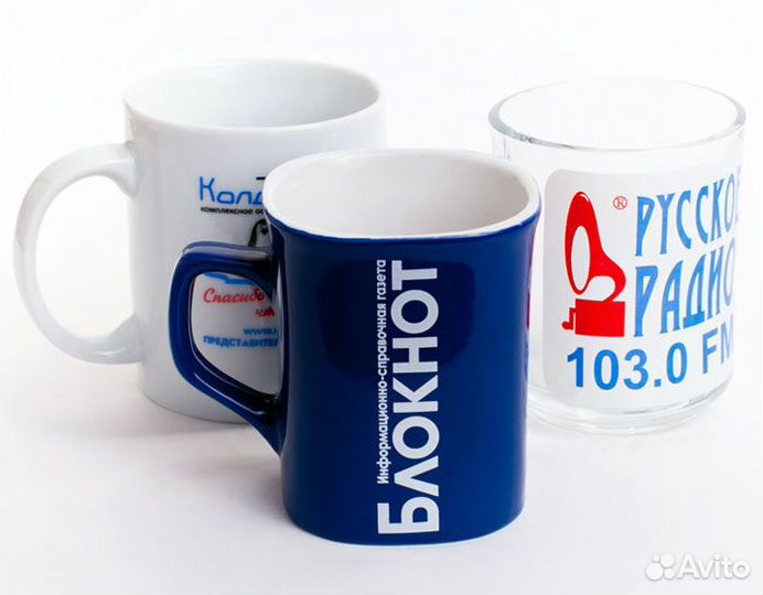 Нанесение логотипа на посуду