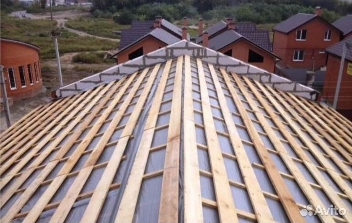 Кровельные работы ремонт крыши монтаж кровли