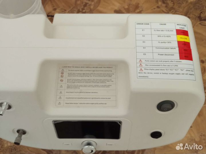 Кислородный концентратор 5литров бу
