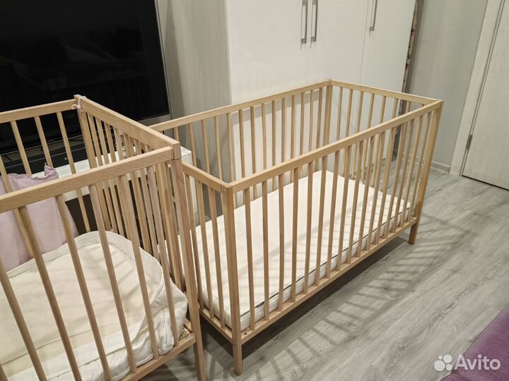 Детская кровать с матрасом Икеа