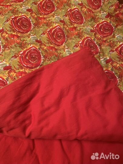 Перьевые подушки и одеяло на овечьей шерсти