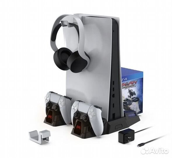 Подставка-зарядка для PS5