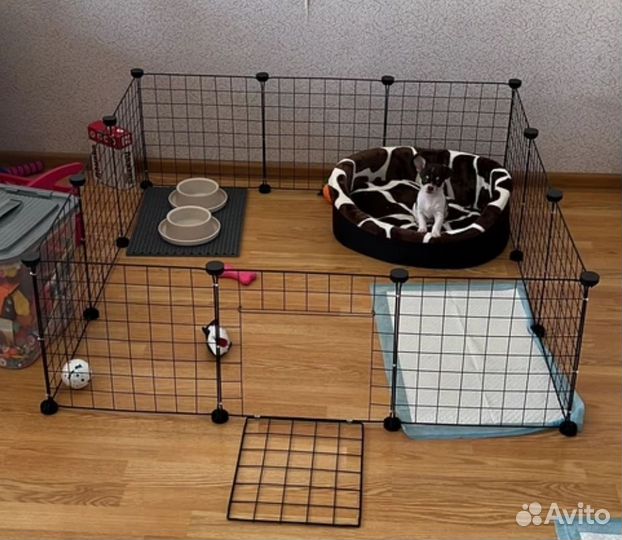 Вольер для щенков в квартиру