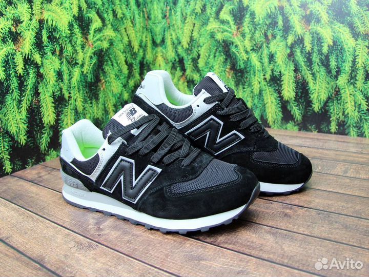 Мужские зимние кроссовки new balance 574