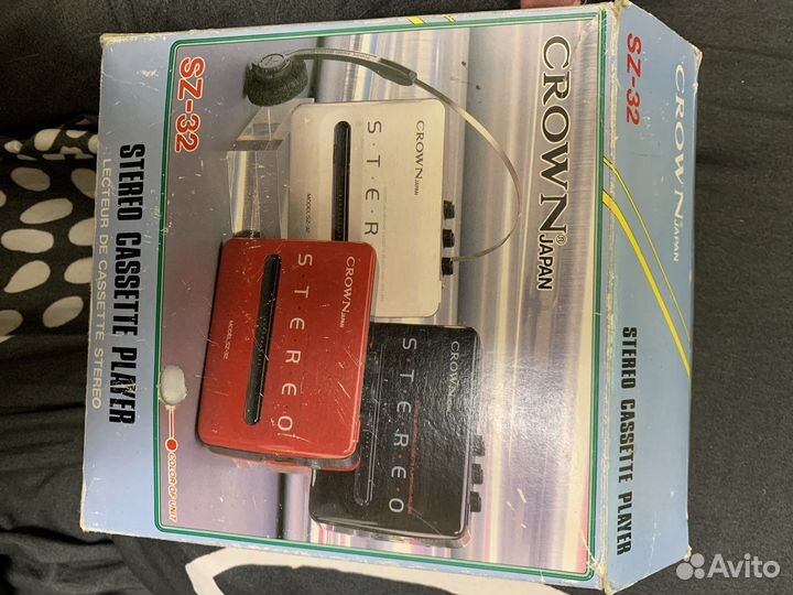 Кассетный плеер crown