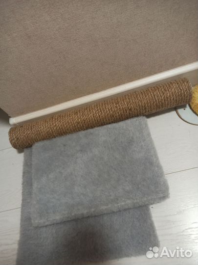 Домик для кошки + Когтеточка для кошки Лежанка