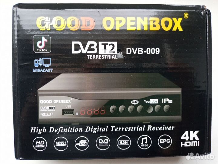 Цифровая тв приставка Новая