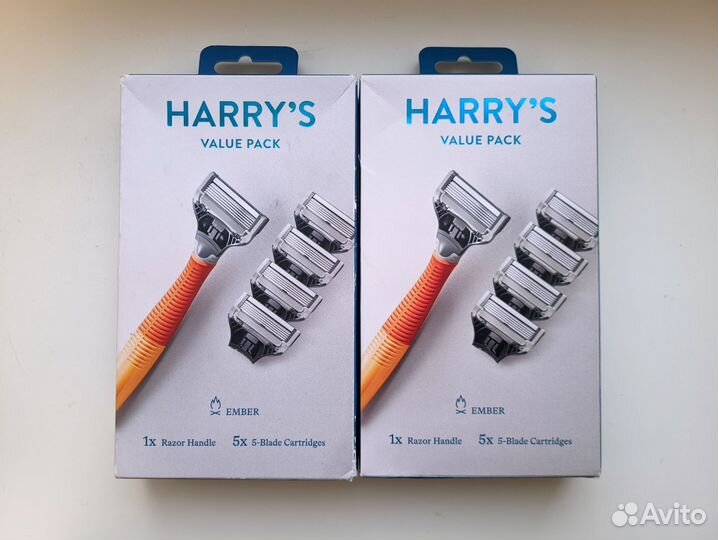 Бритва Harry's и 5 картриджей из США