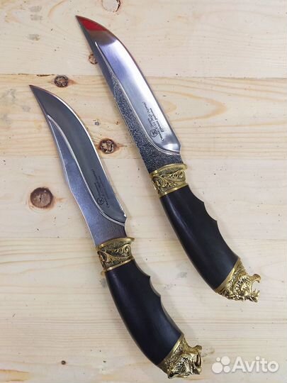 Кизлярский нож с навершием из латуни