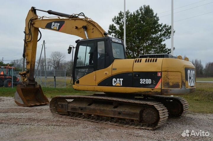 Стекло дверное на Caterpillar 320 DL /324 DL / 325