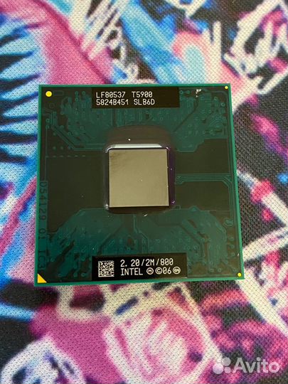 Процессор Intel core 2 duo T5900