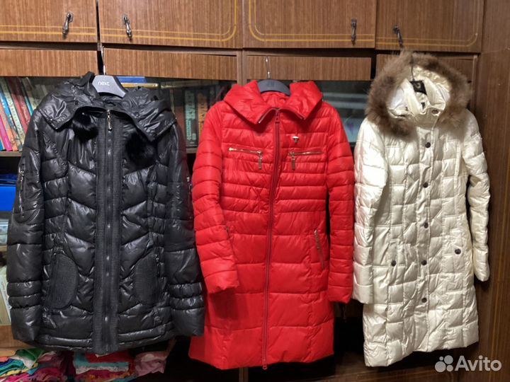 Пуховик женский 42 -44 бу