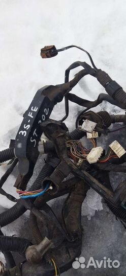 Коса под капотная двс 3S-FE