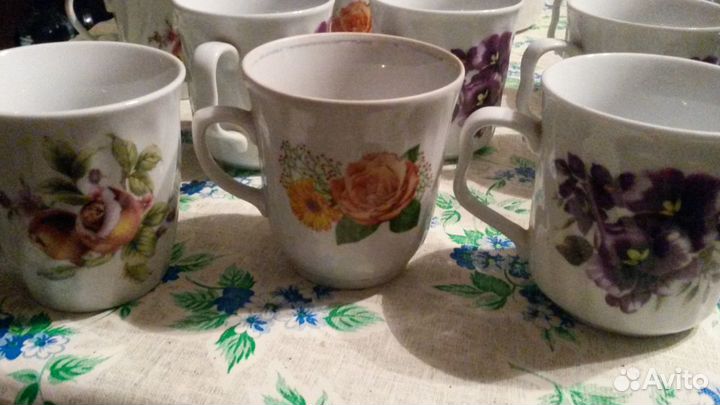 Бокальчики новые 9шт