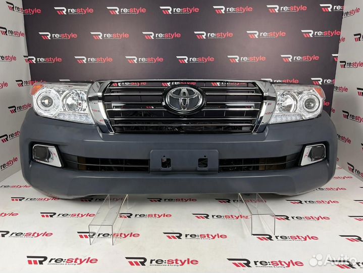 Бампер + Фары Toyota Land Cruiser 200 U1953