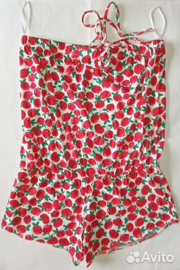 Женский летний комбинезон шорты+топ 48 размер