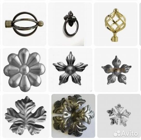 Кованые изделия и элементы