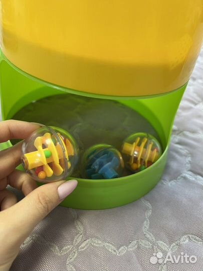 Пирамидка/пирамида с шариками детская