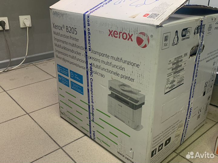 Мфу Xerox B205, сетевой, Wi-Fi