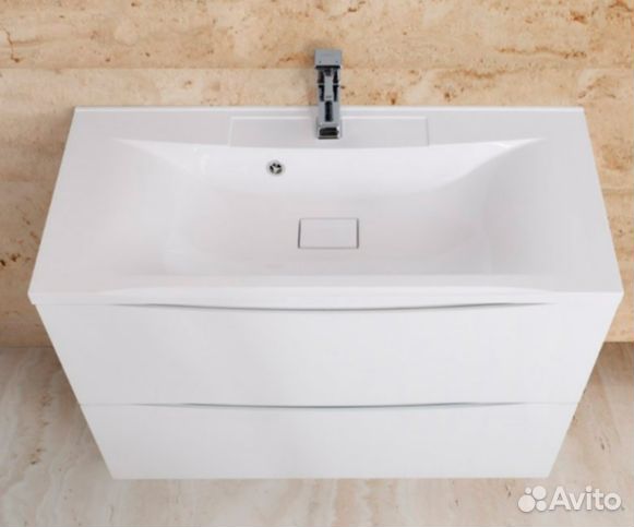 Тумба с раковиной BelBagno Marino 100