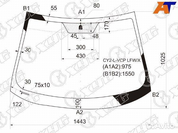 Стекло лобовое mitsubishi lancer