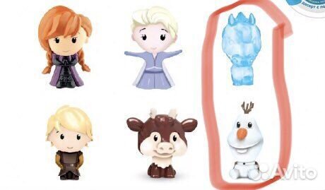 Киндер игрушки kids box обмен холодное сердце