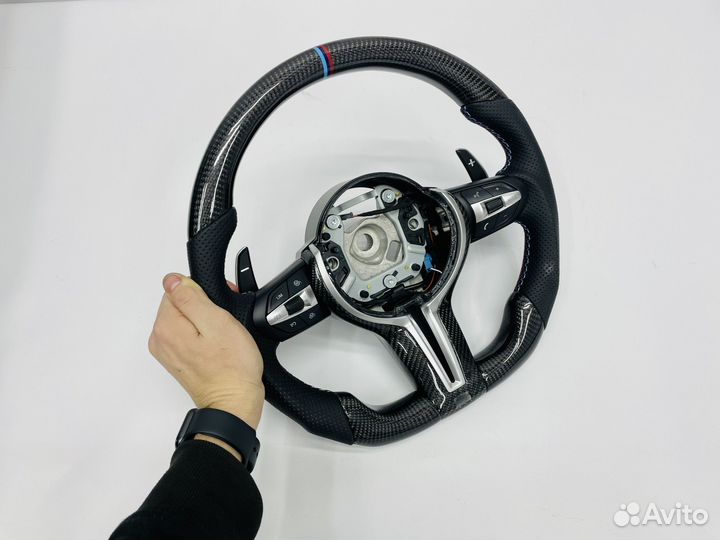 Руль BMW F-Серии М стиль карбон