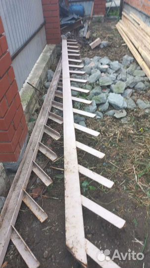 Лестница из швеллера