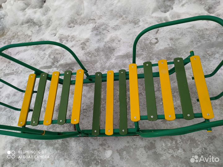 Санки коляска для двойни