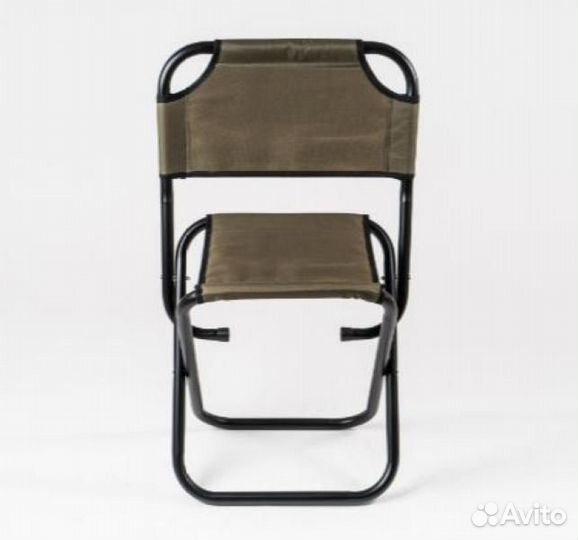Стул складной Кедр Prime Большой Сталь