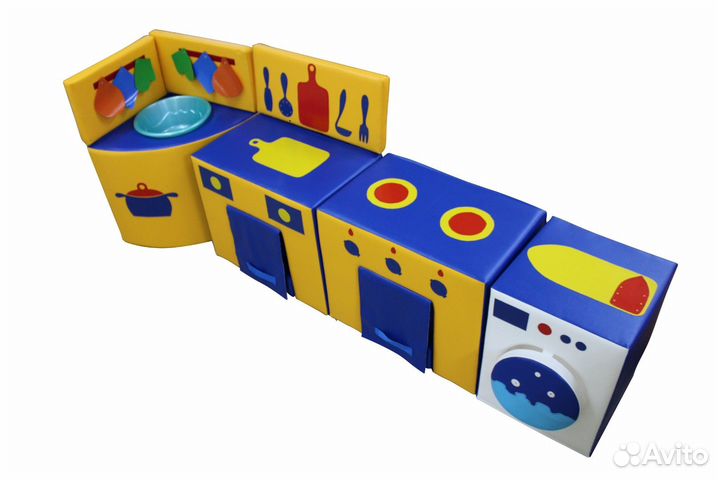 Мягкие модули для игровых комнат