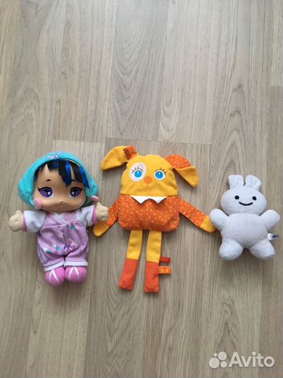 Мягкие погремушки