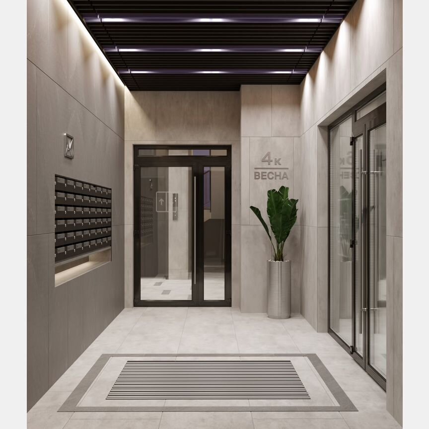 1-к. квартира, 45,1 м², 1/5 эт.