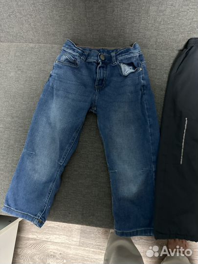 Джинсы и штаны утепленные для мальчика
