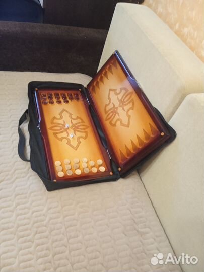 Новые нарды, ручной работы. Лак