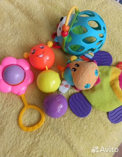 Развивающие игрушки пакетом