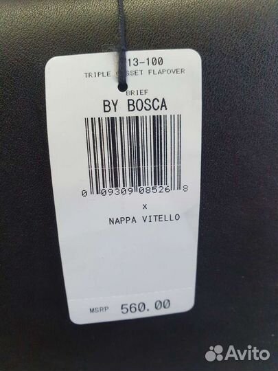 Мужской портфель by bosca nappa vitello