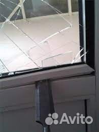 Дверной стеклопакет