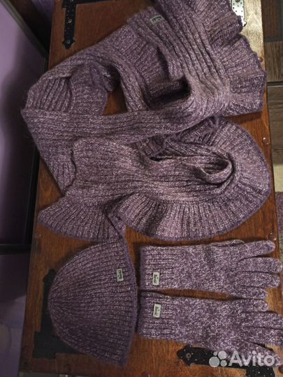 Шапка со снудом женская