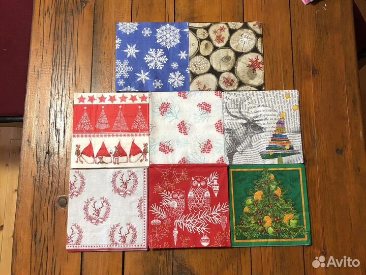 Бумажные салфетки для творчесва, скрапбукинга