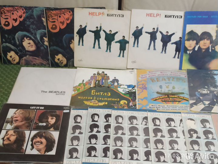 Пластинки The Beatles