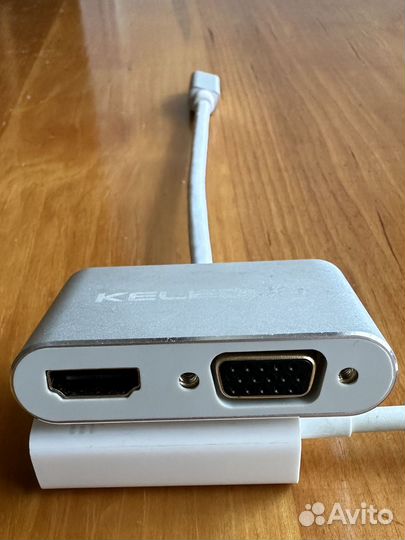 Адаптер Mini Displayport Thunderbolt на VGA, hdmi