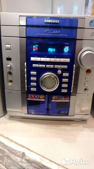 Центр с usb и блютуз samsung max