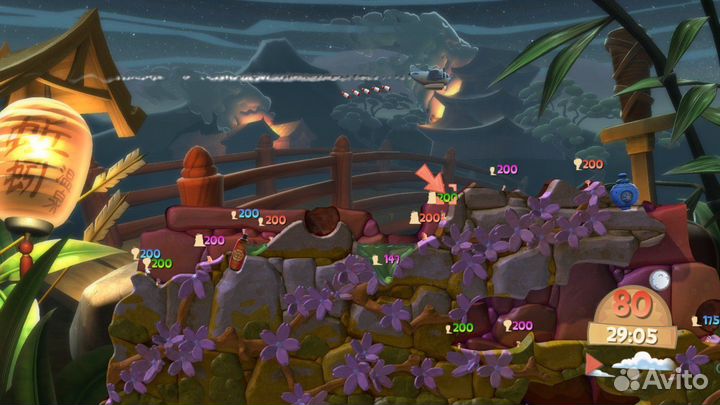 Worms Battlegrounds PS4 английская версия