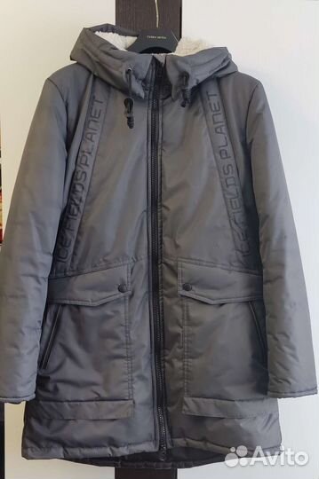 Парка зимняя для мальчика 164