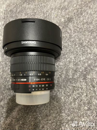 Объектив Samyang 8mm f/3.5