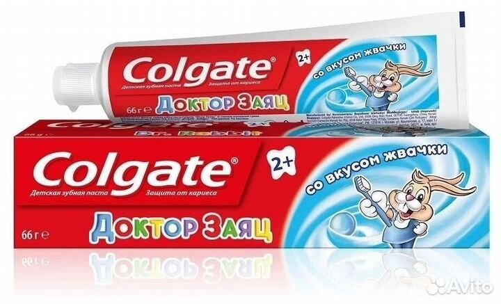 Паста зубная и щетки детские Colgate
