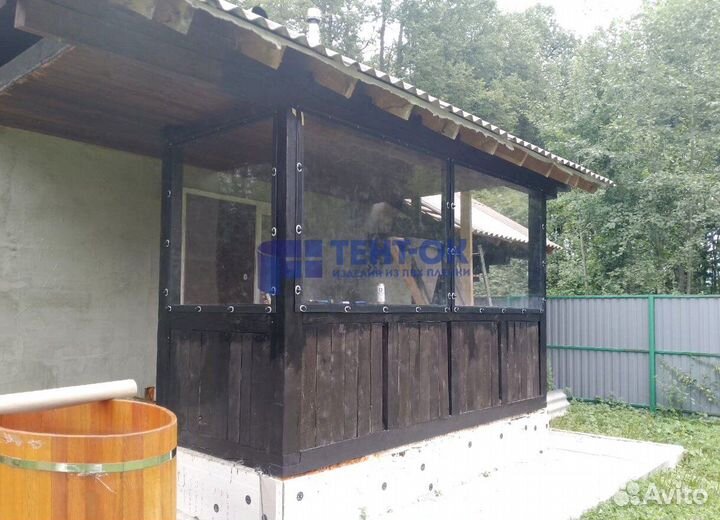 Мягкое стекло для беседок