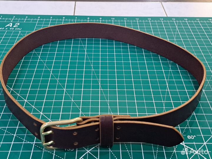 Ремень кожаный новый